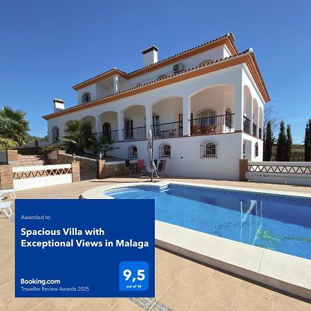 Spacious Villa With Exceptional Views In Malaga Casarabonela ภายนอก รูปภาพ